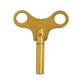 Brass Replacement Clock Key For Key Wind Clocks Size 3 / 3.0 Mm -