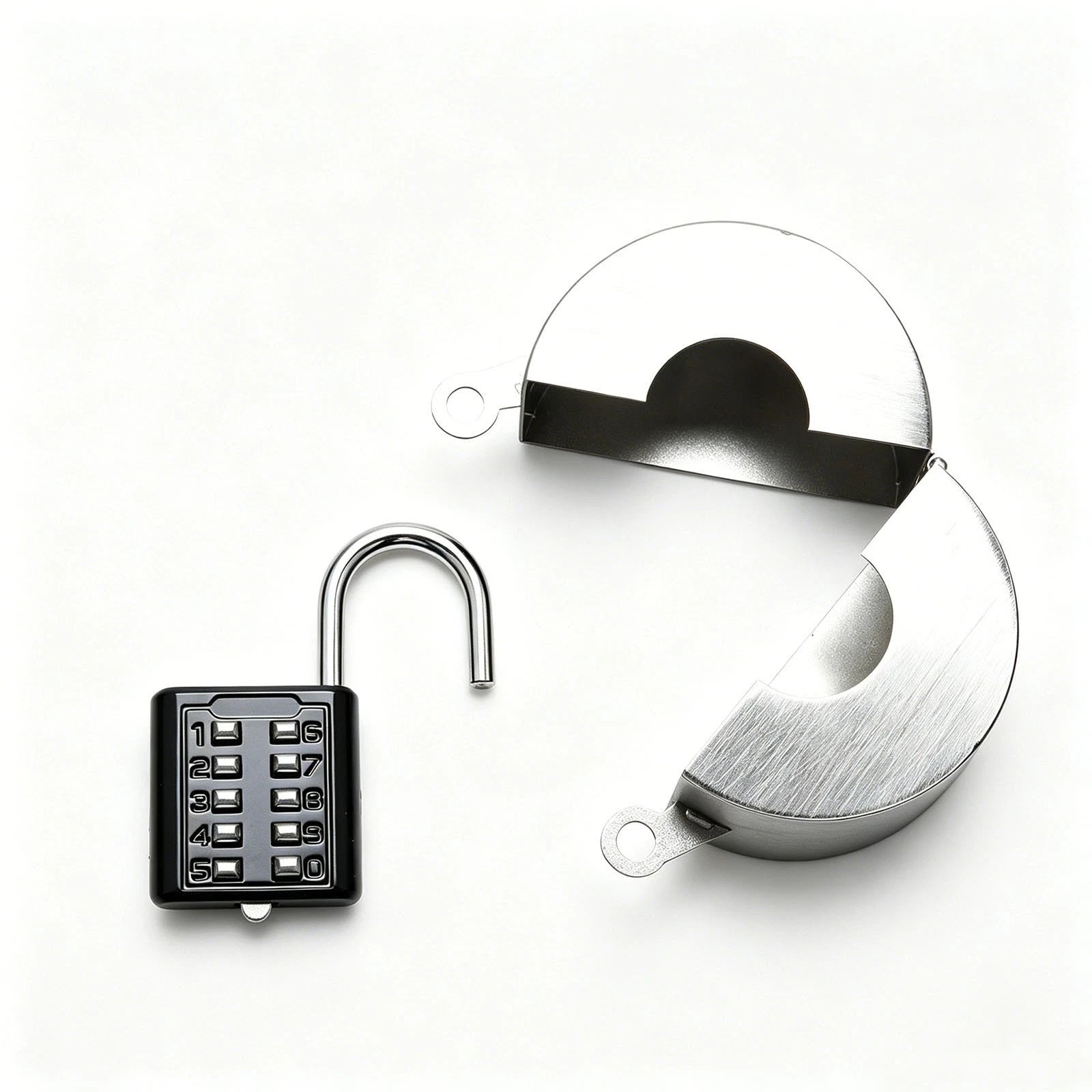 Weather Resistant Stainless Steel Outdoor Faucet Lock & Padlock For