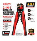 Selta Taiwan 8" 3-in-1 Automatic Wire Stripper Cutter & Crimping
