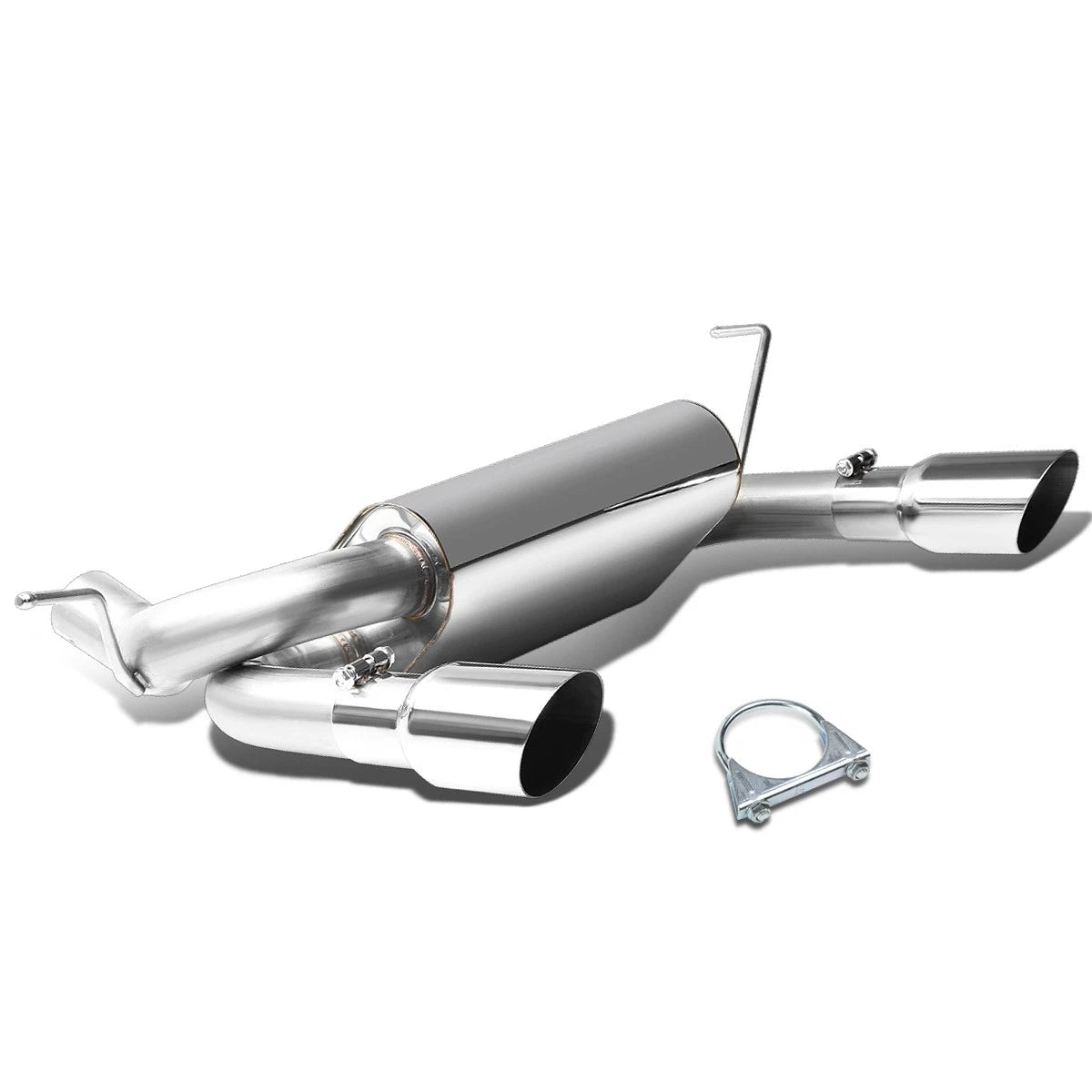 Fit 2007-2018 Jeep Wrangler 2.5"od Muffler Catback | Built Supply Co
