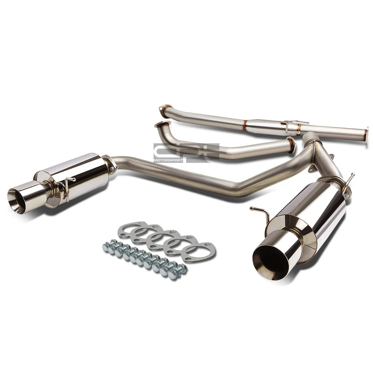 Fit 07-08 Tiburon 2.7l 2.25" Od Exhaust Cat-back+ | Built Supply Co