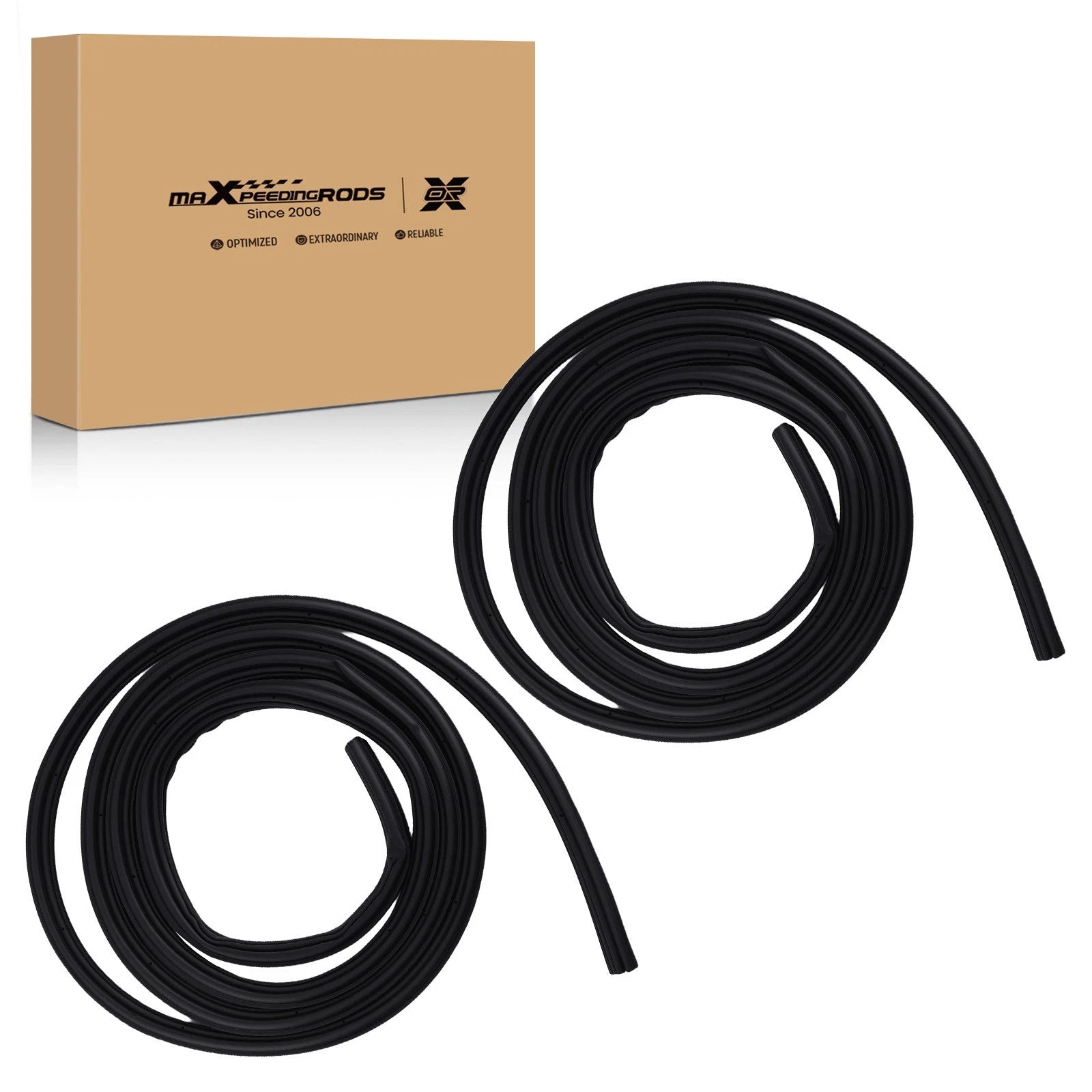 L&r Door Weatherstrip Molding For Chevrolet | Built Supply Co