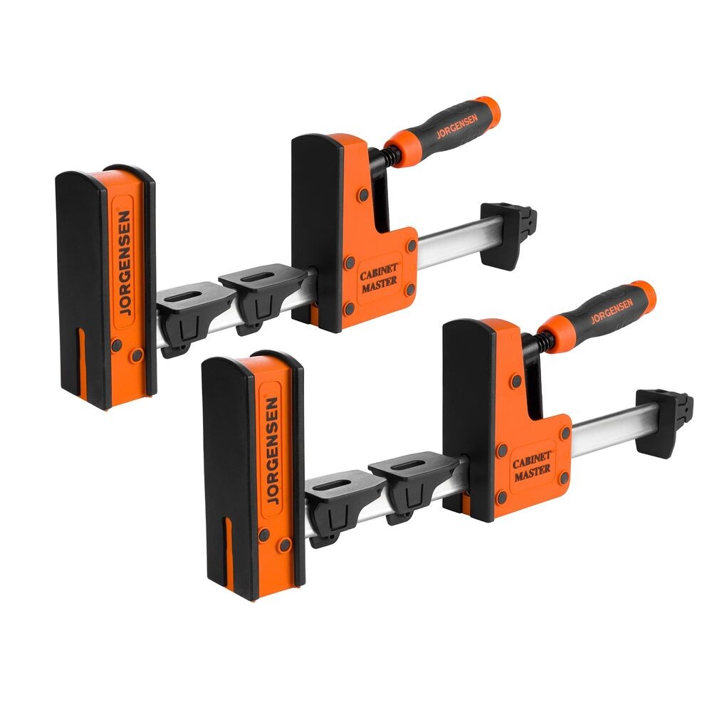 JORGENSEN 2-Pack 12" Parallel Bar Clamps by JORGENSEN