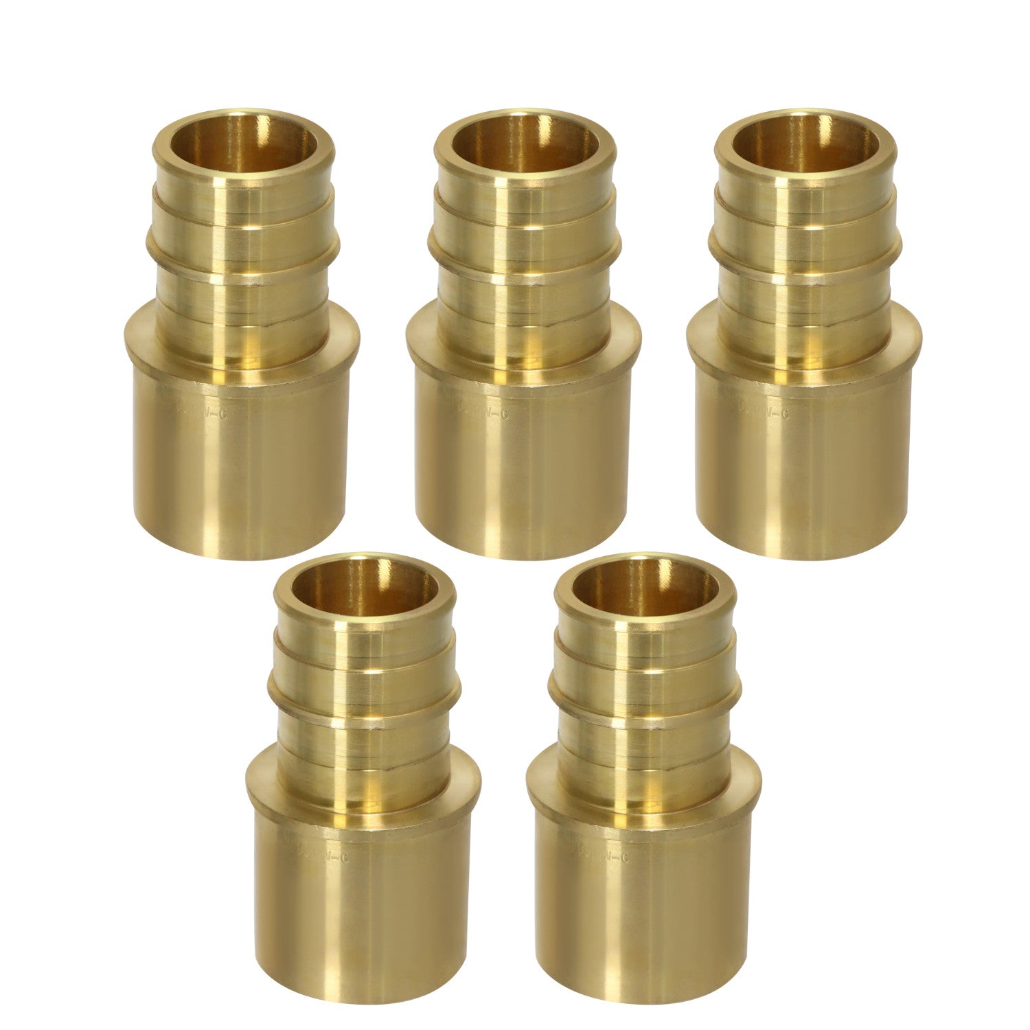 XFITTING 1" Pex A x 1" Female Sweat Adapter 5 Pack