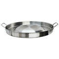 Heavy Duty Stainless Steel Concave Comal Griddle Pan 22 Inch