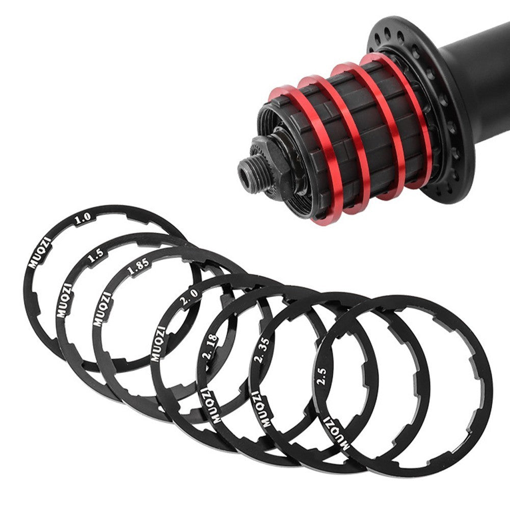 Grooved Hub Washer Gasket Aluminum Alloy New 1.0/1.5/1.85/2.0/2.18/2.35/2.5MMOpe