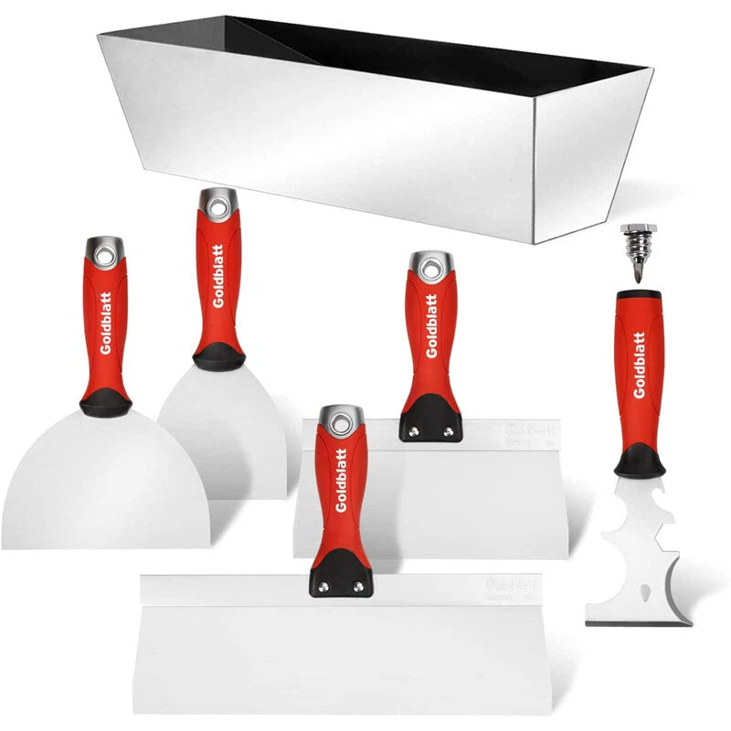 Goldblatt Drywall Hand Tool Kit Taping Knife Joint Knife Paniter
