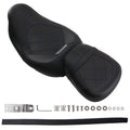 Driver Passenger Seat for Harley Road Glide 2009-2022 Black Blue