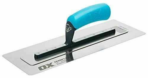 OX Pro Semi Flex Stainless Steel Trowel 14in