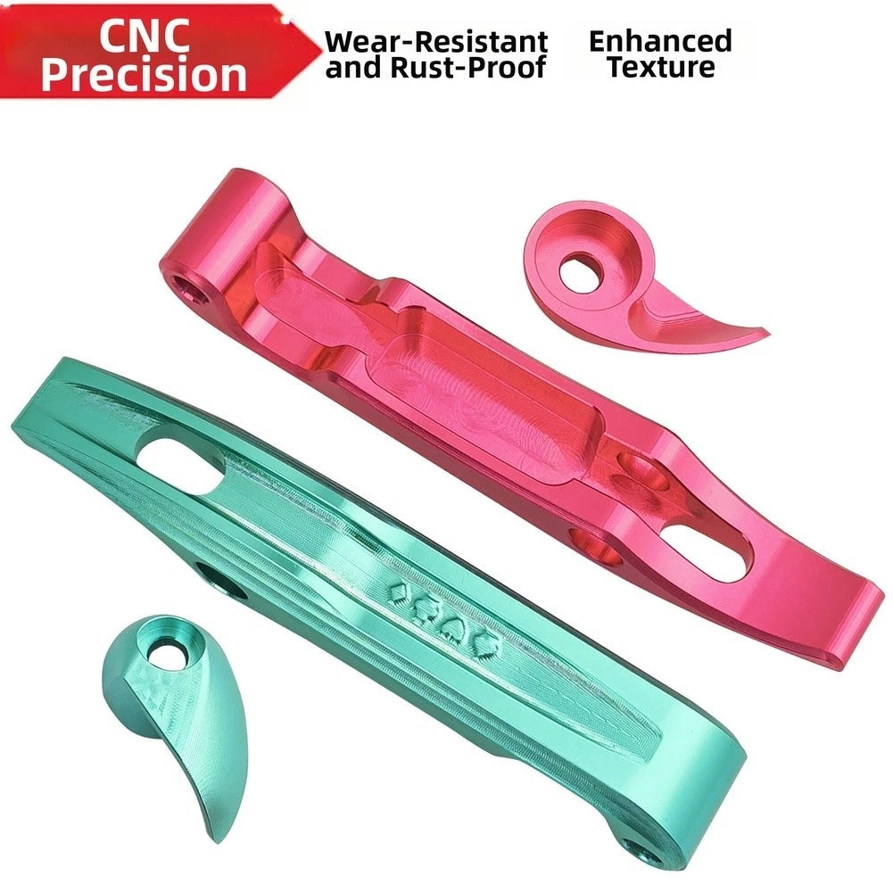 Aluminum Alloy Folding Bike Handle Lock Cnc Secure Fit Designed For