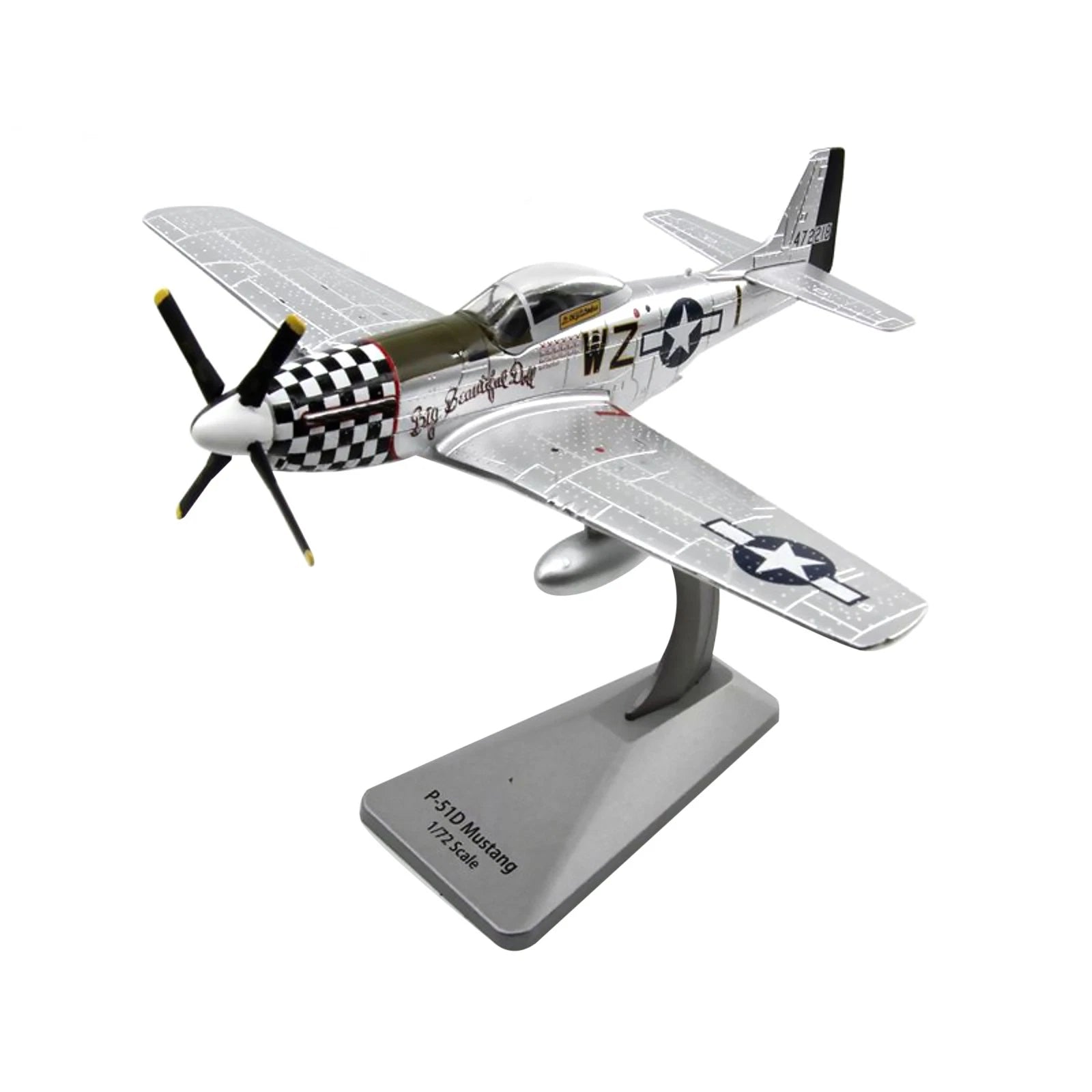 1/72 Af1 World War Ii Us P-51 Mustang Fighter | Built Supply Co