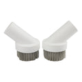 2 Pack 32mm Round Vacuum Dusting Brushes Soft Bristle Attachment For