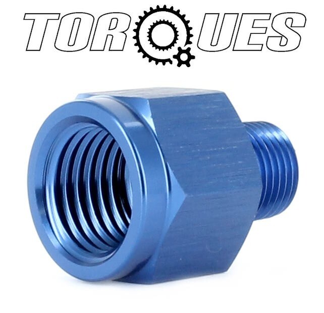 1/8 NPT Male To 1/4" NPT Female Reducer Oil Pressure Gauge Take Off