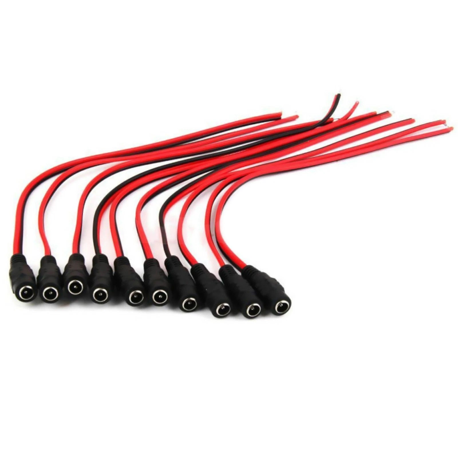 5.5*2.1mm Female Dc Power Plug Connector Cctv Psu Pigtail Cable Jack
