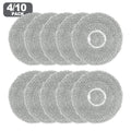 Easy Install Mop Cloths For Conga X70 Robot Vacuum Cleaner 4 Or