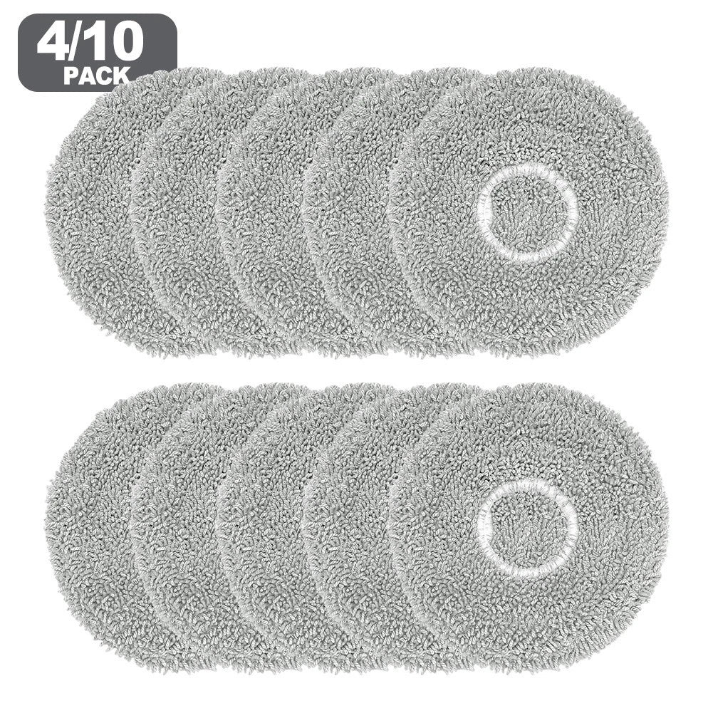 Easy Install Mop Cloths For Conga X70 Robot Vacuum Cleaner 4 Or