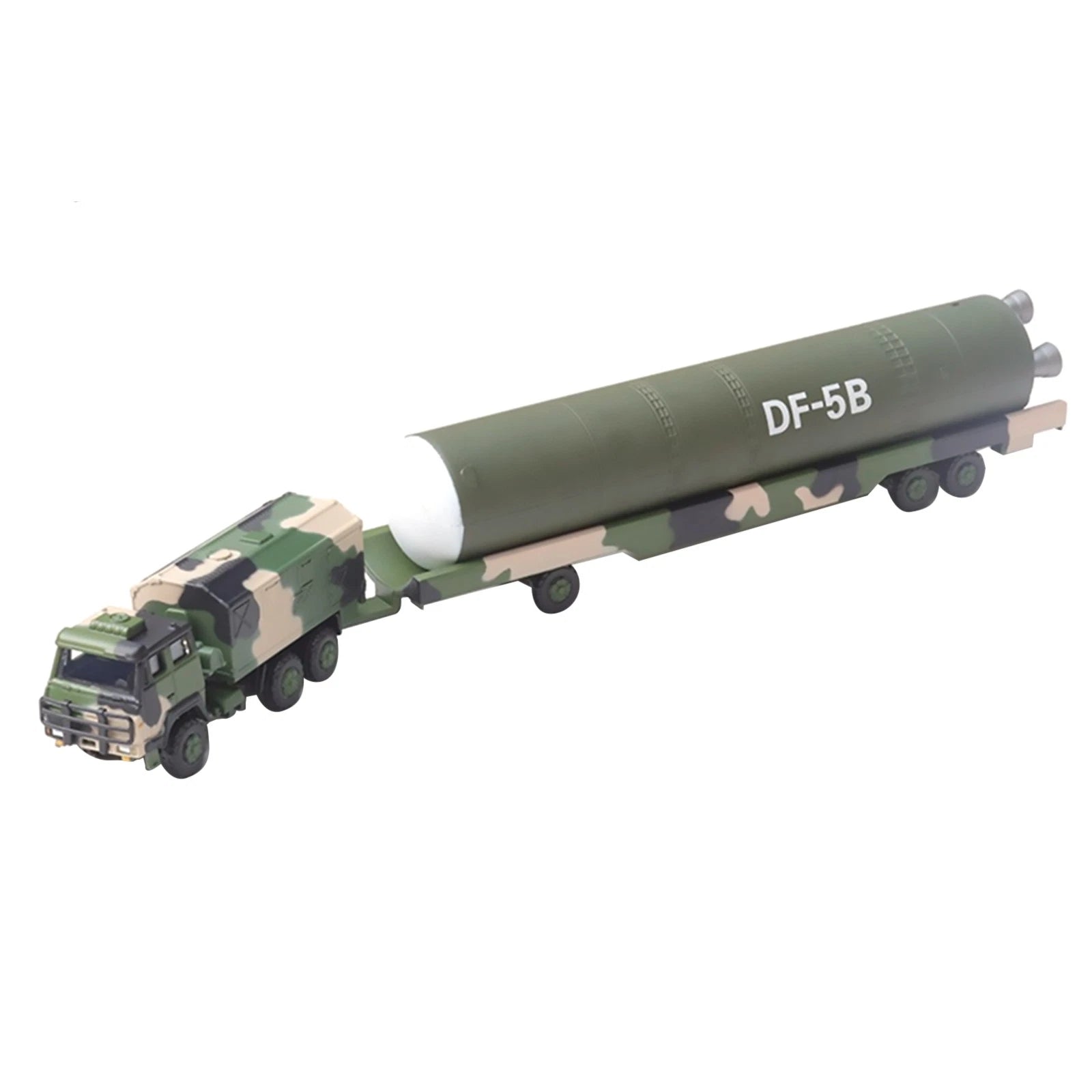 1:100 Dongfeng 5b Missile Vehicle Alloy Model Military Model