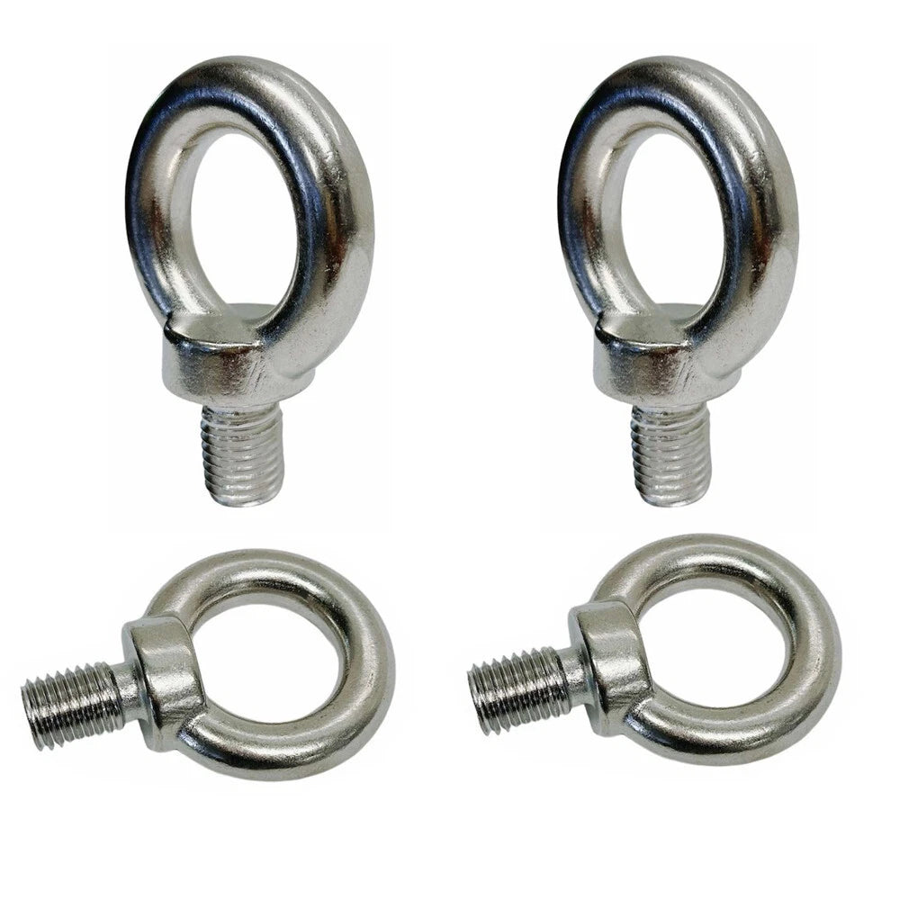 Machined Stainless Steel T316 7/8" Shoulder Lifting Eye Bolt,8200 Lbs