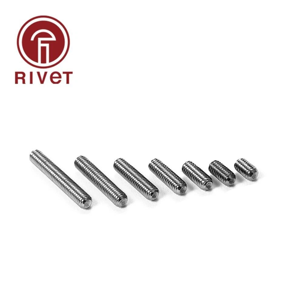 304 A2-70 Din916 Iso4029 M2 M2.5 M3 M4 M5 Hexagonal Allen Grub Point