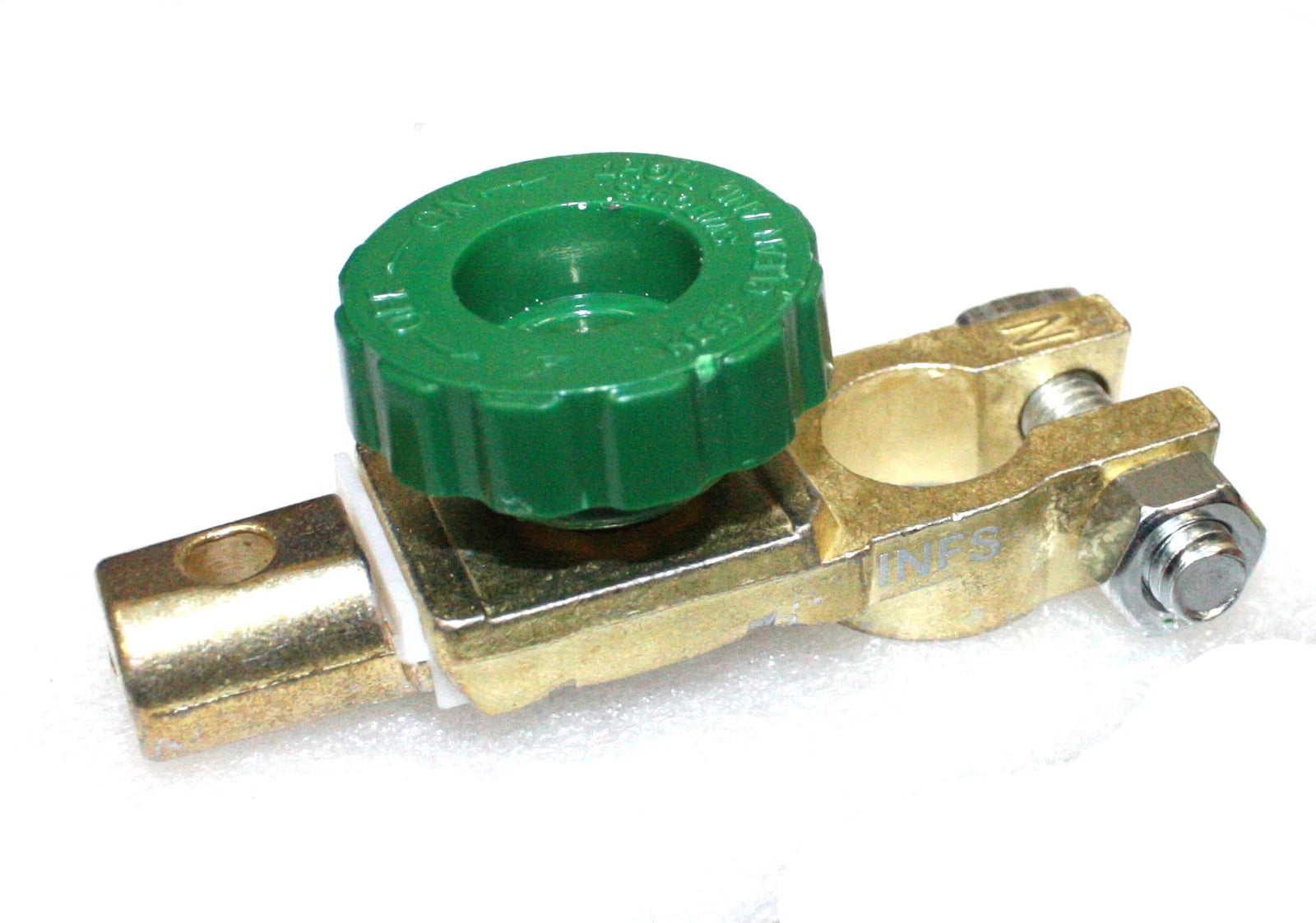 Lot 12 Auto Battery Terminal Disconnect Switch Link Brass Universal