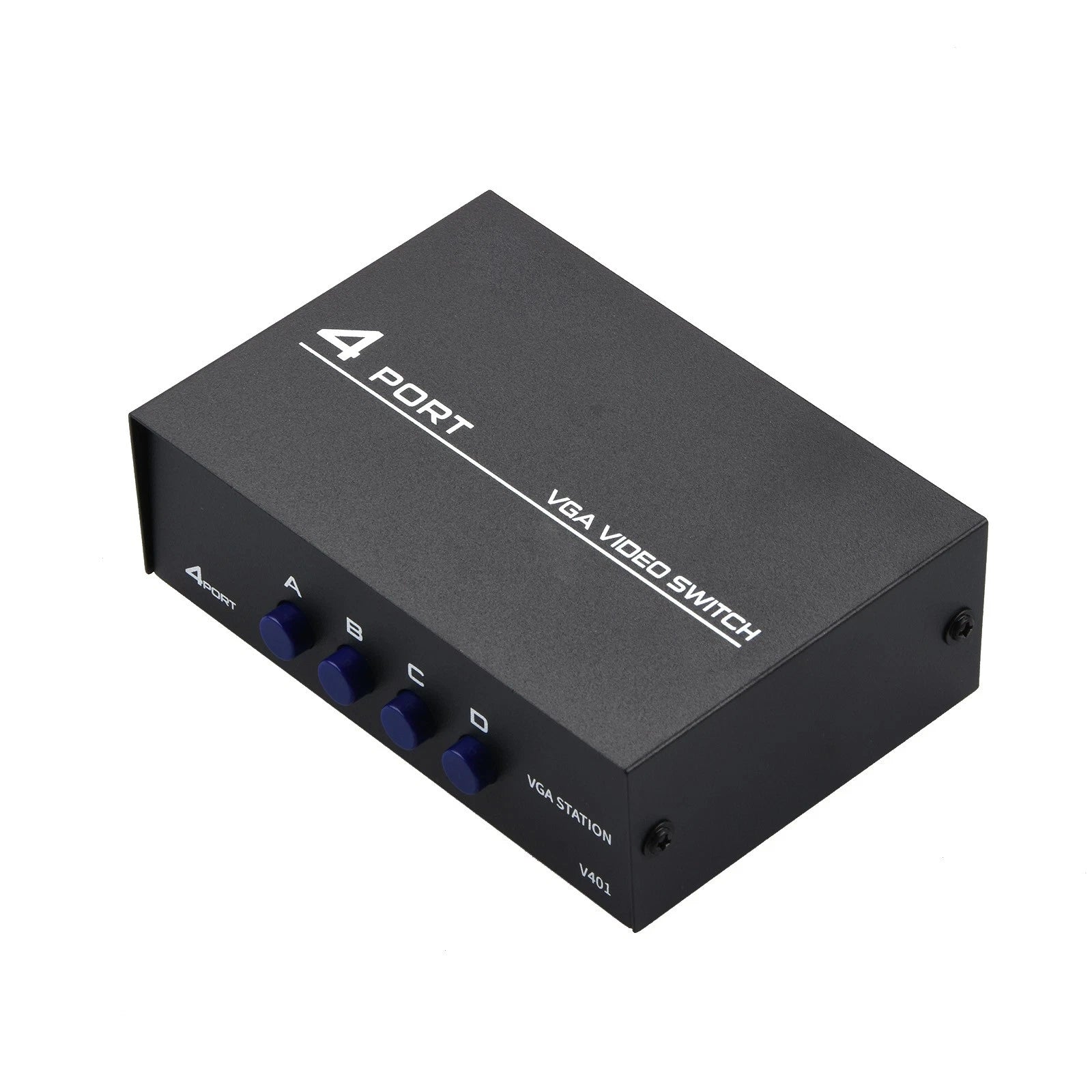4 Port Vga Splitter Switcher Vga Switch Video Box 4 In 1 Out Vga