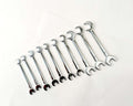 10pc Miniature Mini Angle Double Open End Spanner Wrench Set Metric