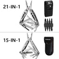 15 In 1/21-in-1 Multitool Stainless Steel Multi Tool Pocket Knife