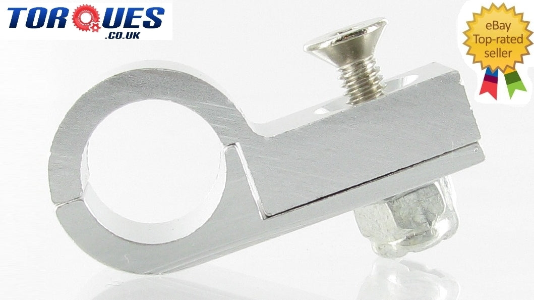 An -8 (an8) Silver Ptfe 13.5mm O.d Hose Clamp P Clip