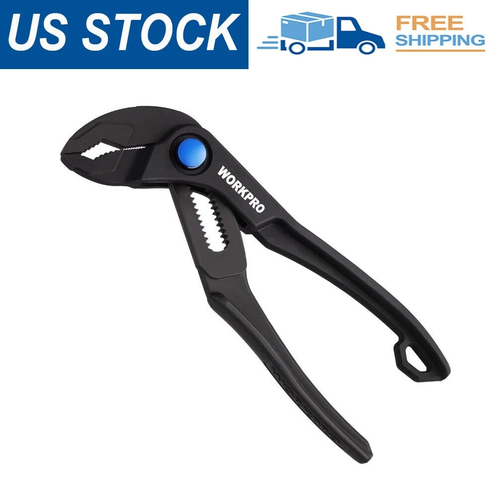 Workpro Mini Water Pump Pliers 4-inch Groove Joint Pliers For Tight