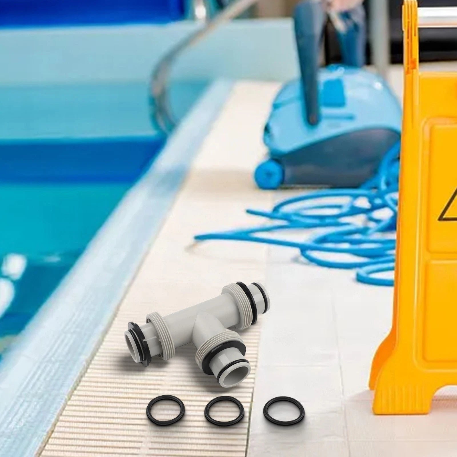 High Quality Adapter Dual Split Hose Plunger Valve Pp Material Pool