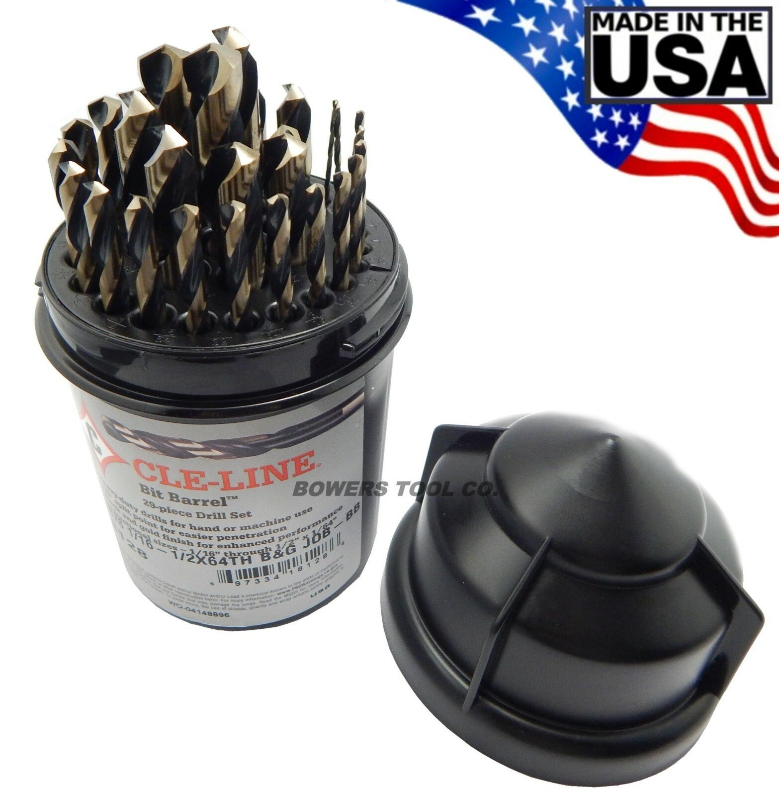 Cle Line 29pc Jobber Drill Bit Set