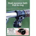 Copper Alloy Loud Bicycle Dual Use Fits Handlebars 22 To 35