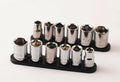 12pc 1/4" Dr. Metric &amp; SAE Socket:6,7,8,9<wbr/>,10,12mm;1/4,5<wbr/>/16,11/32,3/8,<wbr/>7/16,1/2"