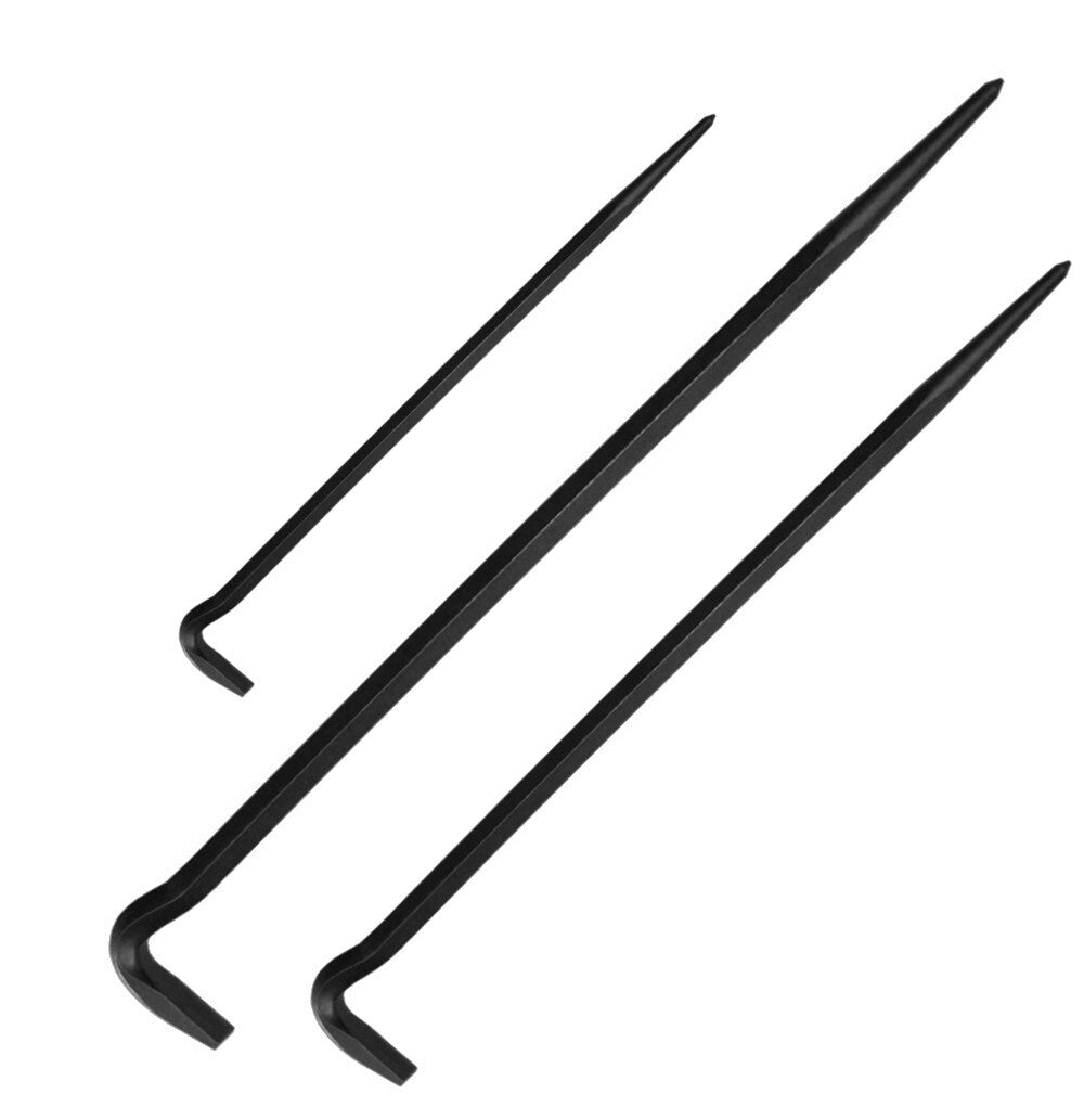 Mayhew Rolling Head Pry Bar Set, 3pc