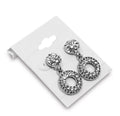 White Plastic Earring Card Hang Jewelry Display Plain Cards