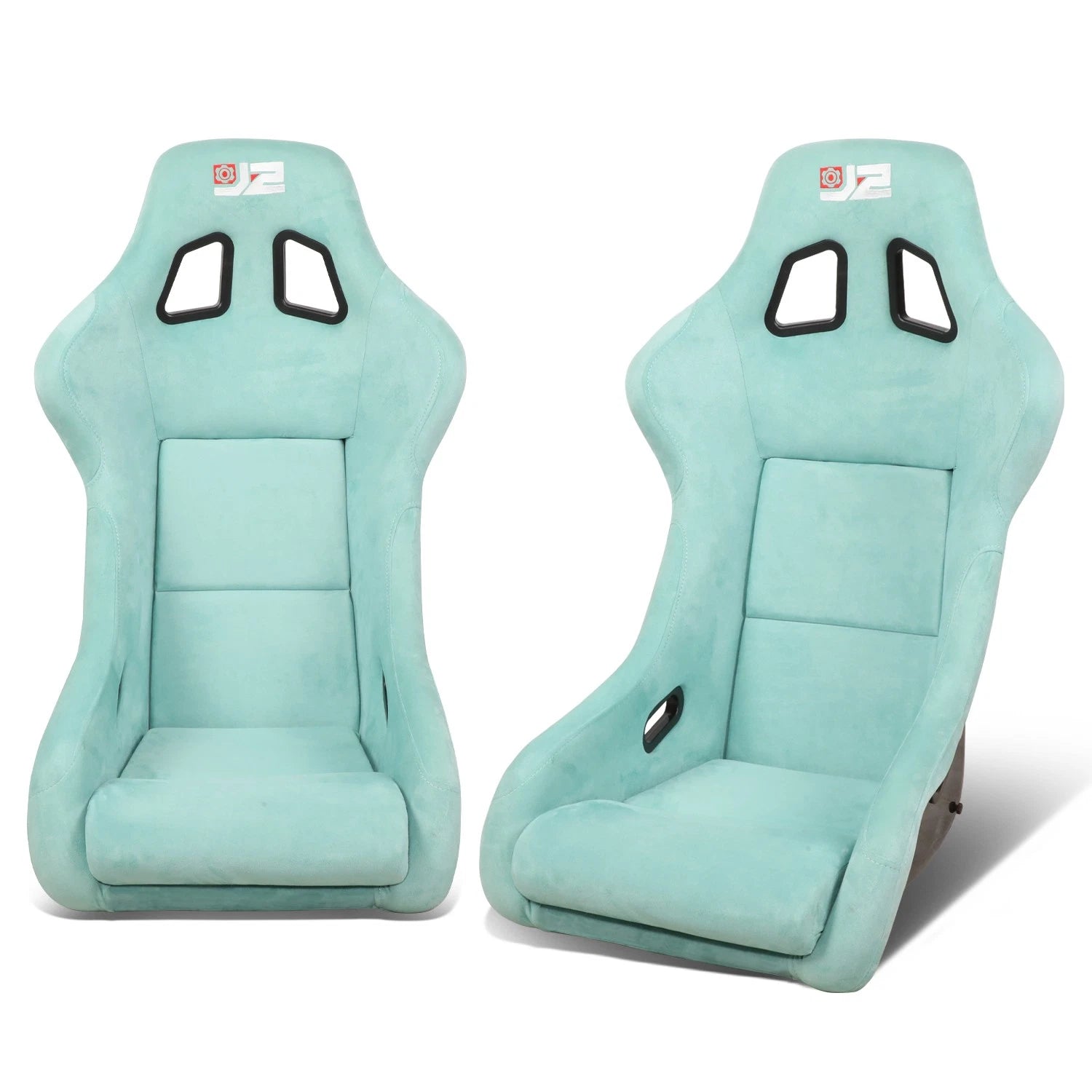 J2 Pair Lake Blue Suede Fixed Position Medium Size | Built Supply Co