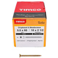 TimCo Solo Wood Screw Pozi Countersunk 3-6mm x 12-200mm by TimCo
