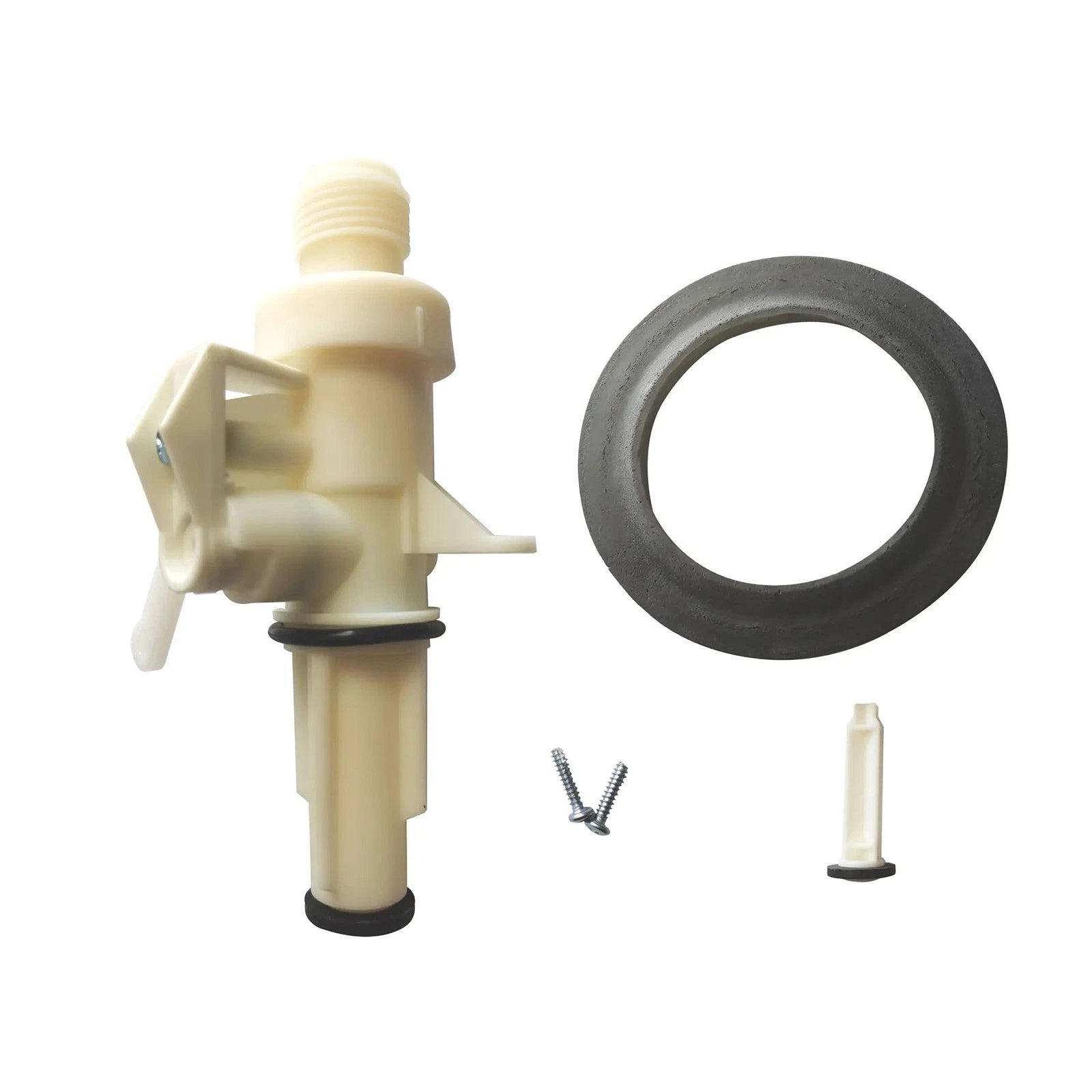 1*rv Car Toilet Water Valve Kit 13168 Replacement For Thetford Aqua