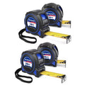 WORKPRO 16FT/25FT Heavy Duty Tape Measure 2-Pack by WORKPRO