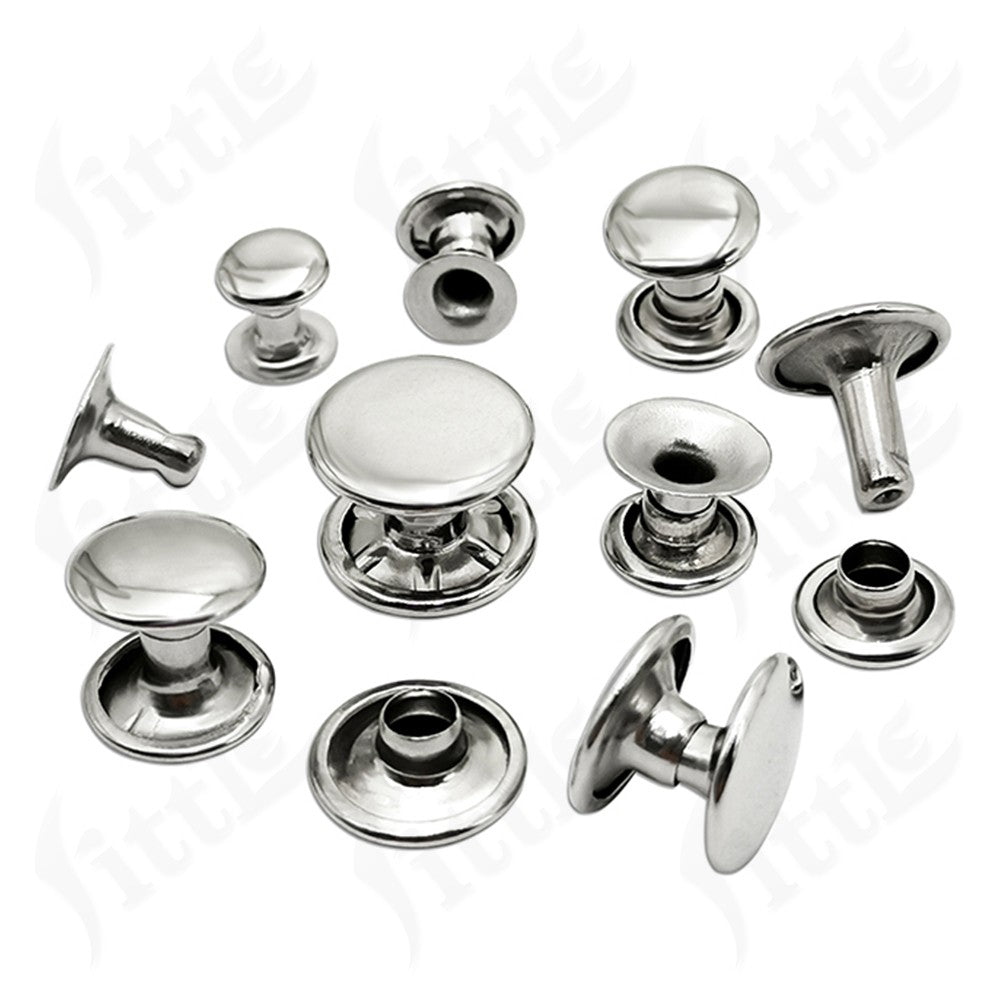 Single/Double Cap Rivets for Leather Craft