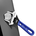WORKPRO 4-Inch Stubby Adjustable Wrench Extra Wide Jaw by WORKPRO