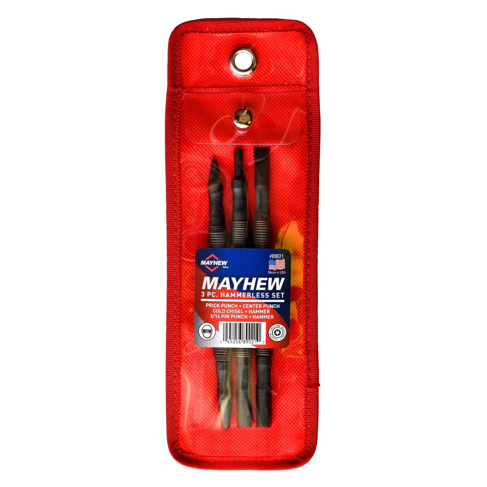 Mayhew 3pc Hammerless Center Punch Set