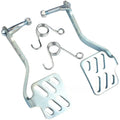 Metal Throttle Brake Pedal Set With Return Springs For 196cc 212cc