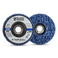 100 Pack - 5" X 7/8" Black Hawk Clean & Strip Discs Paint & Rust