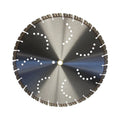16" Aggressive Turbo Notched Diamond Blade 1"-20mm Arbor Width Wet