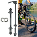 Bike Bicycle Axle Front Rear Quick Release Skewers With 25mm 1/4 Hub