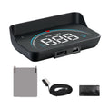 Car Obd2 Hud Head Up Display Digital Speedometer Mph Kmh Compass