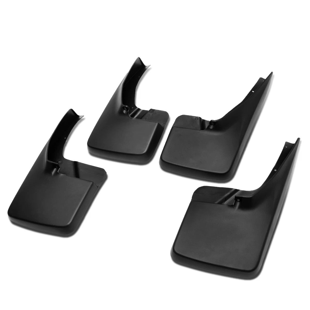 Fit 09-18 Dodge Ram Truck Matte Black Front/rear Wheel Mud Guard