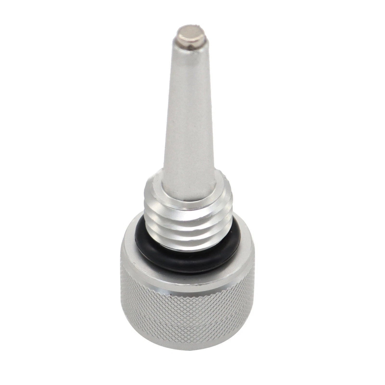 New Silver Aluminum Magnetic Oil Dipstick Car Replacement For Yamaha