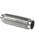 2.37x9.75 8.25" Flex Pipe Stainless Steel Double Braided Exhaust